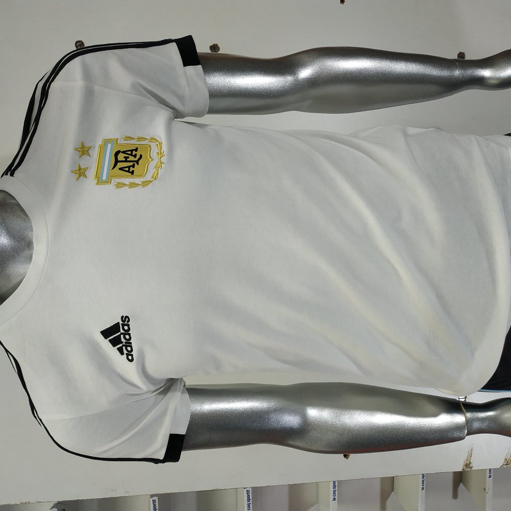 REMERA ALGODON AFA BLANCO/18