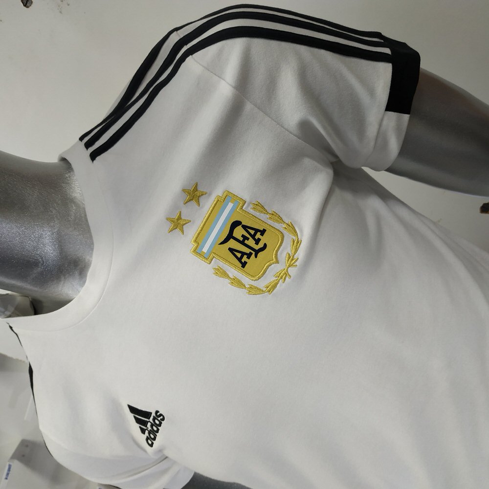 REMERA ALGODON AFA BLANCO/18