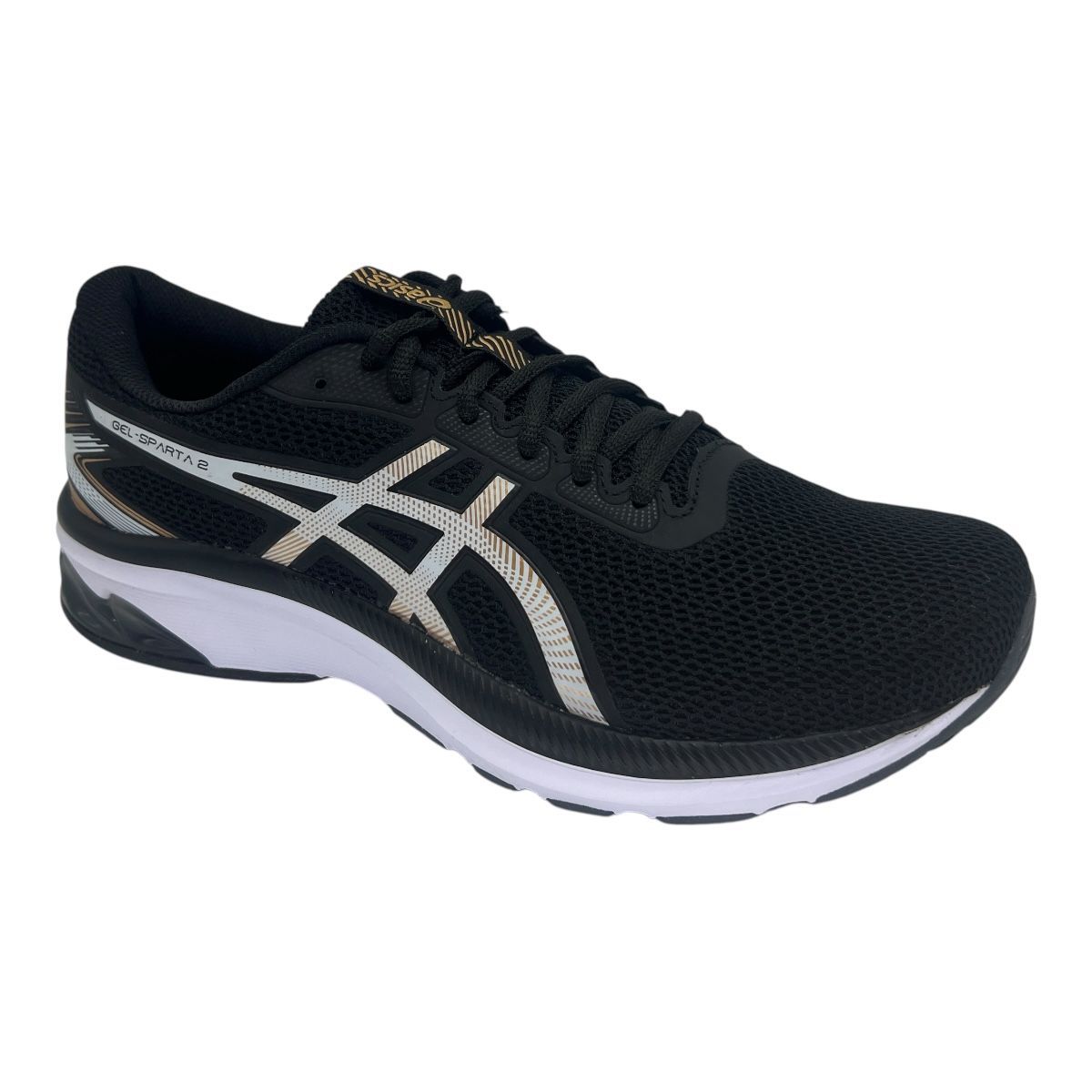 GEL SPARTA 2 NEGRO BLANCO