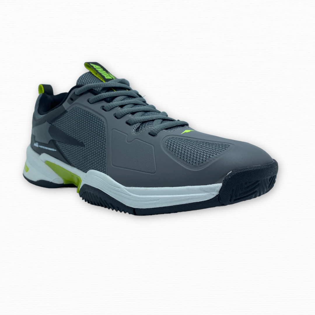 TENIS GRIS-NEGRO-LIMA