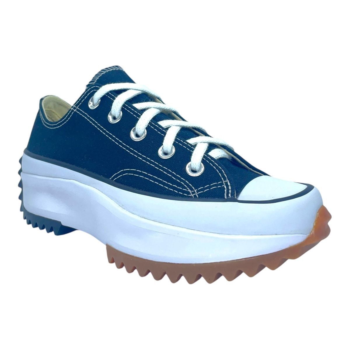 RUN STAR HIKE HI BLACK WHITE