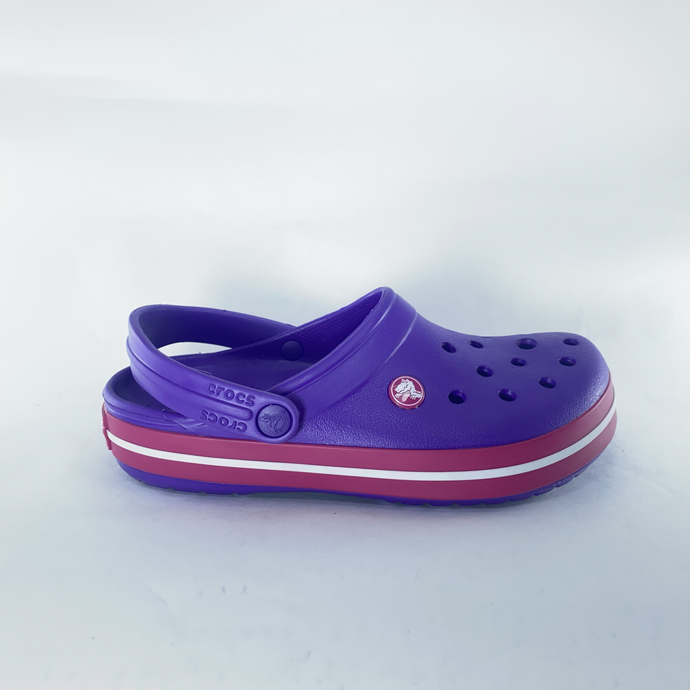 CROCBAND NEON/PURPLE/CANDY PINK/17