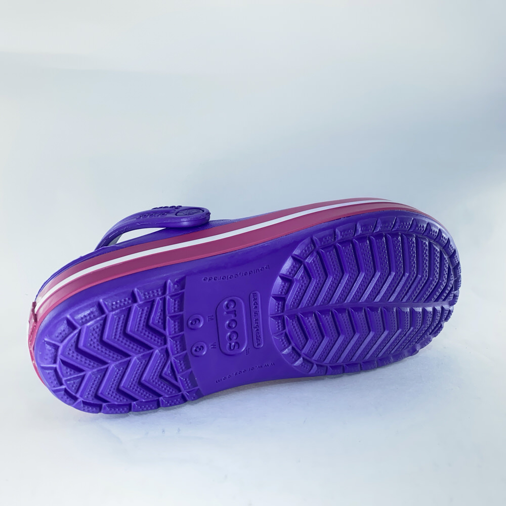 CROCBAND NEON/PURPLE/CANDY PINK/17