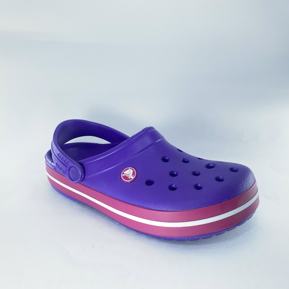 CROCBAND NEON/PURPLE/CANDY PINK/17