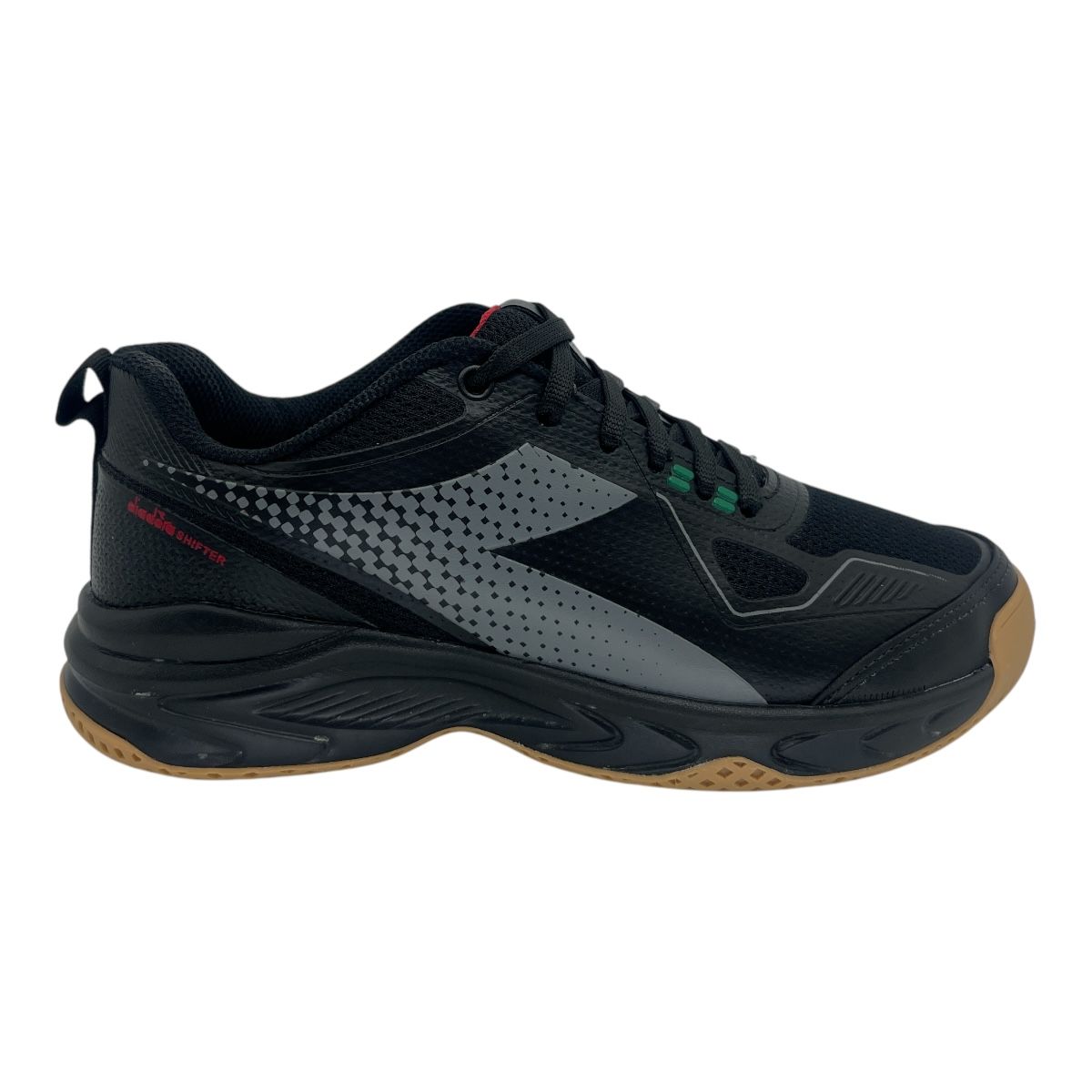 SHIFTER NEGRO GRIS ROJO