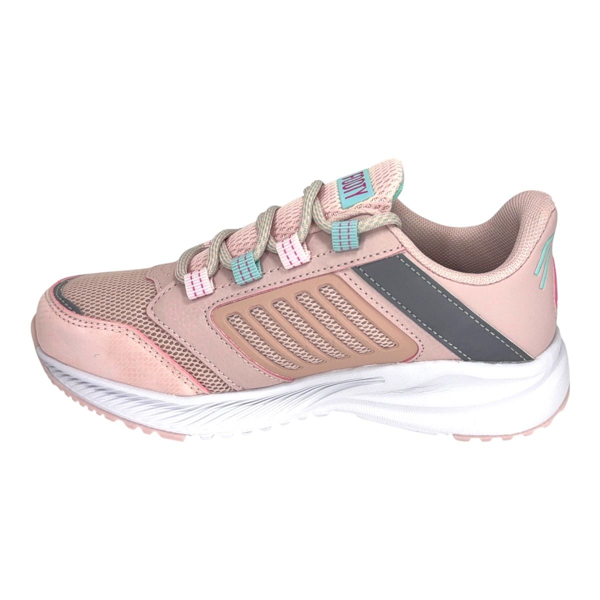 CALZ SPORT ABROJO ROSA