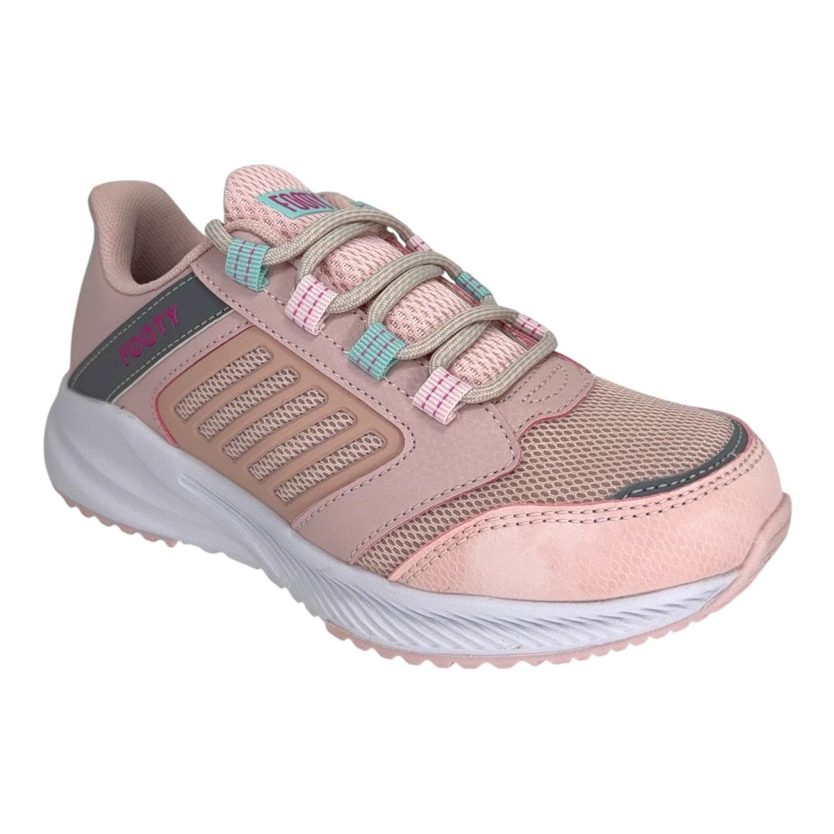 CALZ SPORT ABROJO ROSA