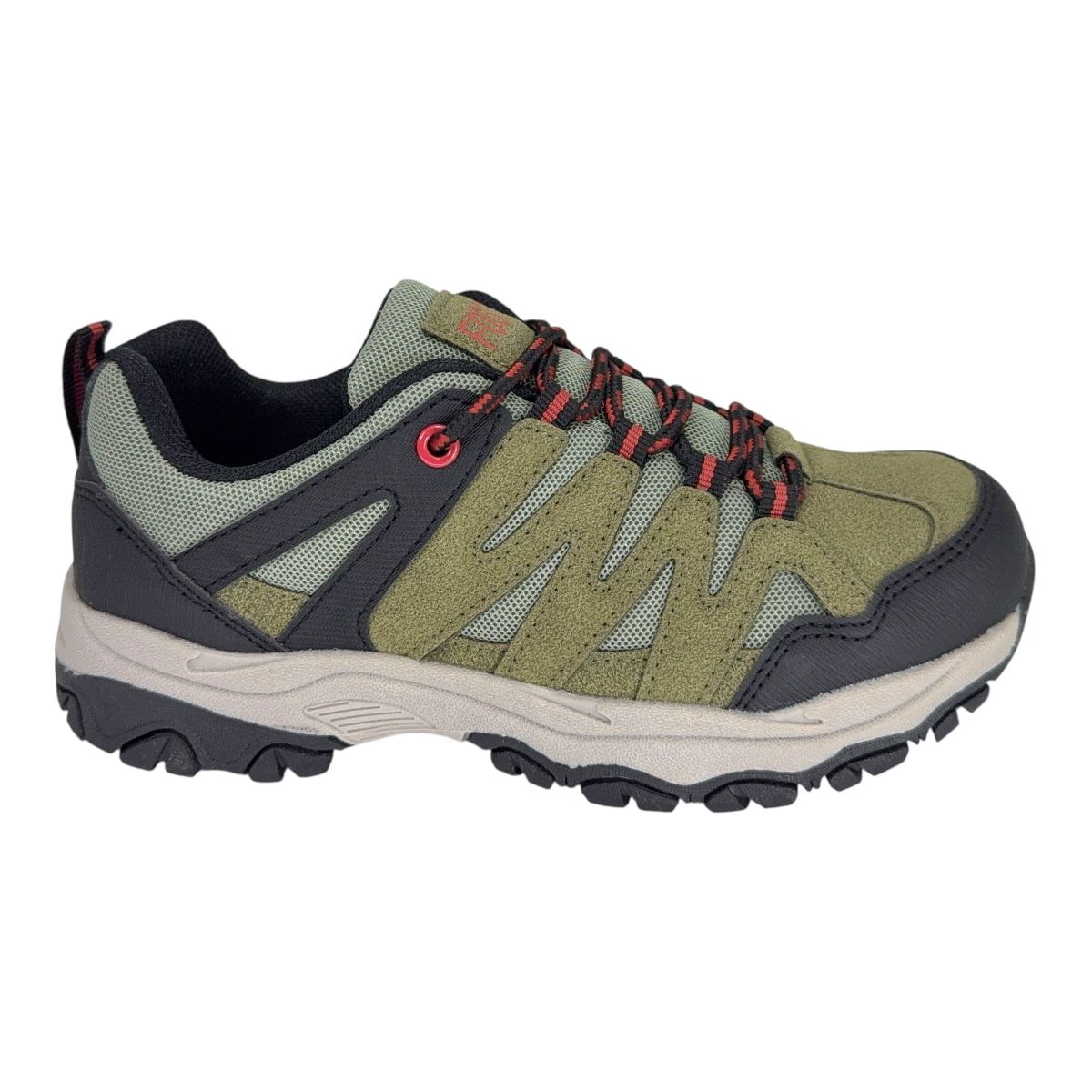 CALZ  LINEA TREKKING NEG VERDE ROJO