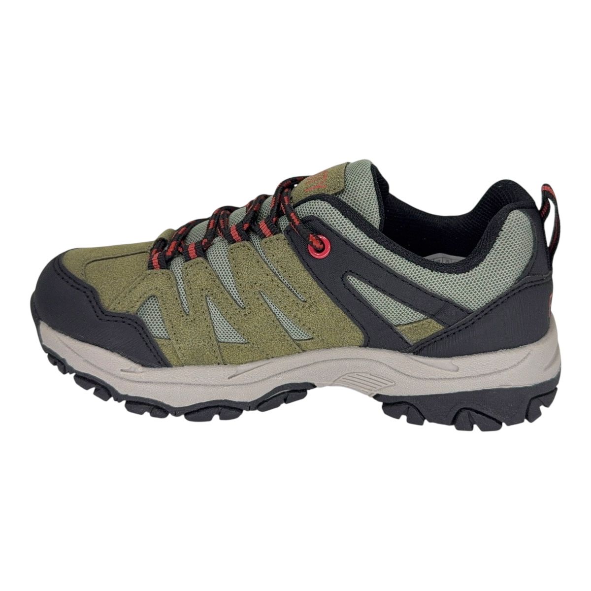 CALZ  LINEA TREKKING NEG VERDE ROJO