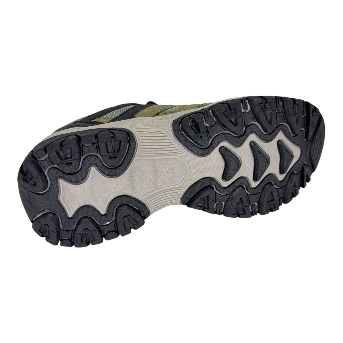 CALZ  LINEA TREKKING NEG VERDE ROJO