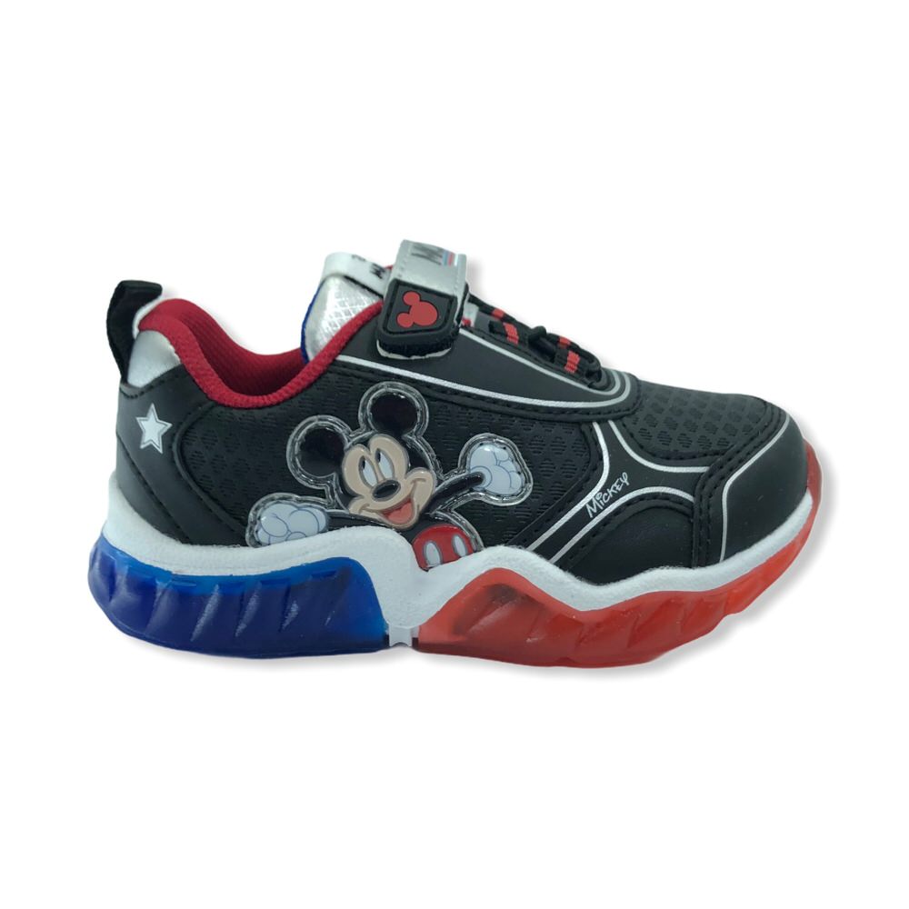  MICKEY C/LUZ AL PISAR NEGRO AZ ROJO