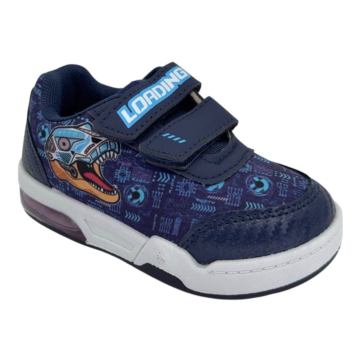 DINO TRANSFORMER AZUL
