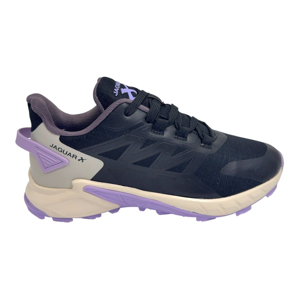 TREKKING DAMA NEGRO LILA