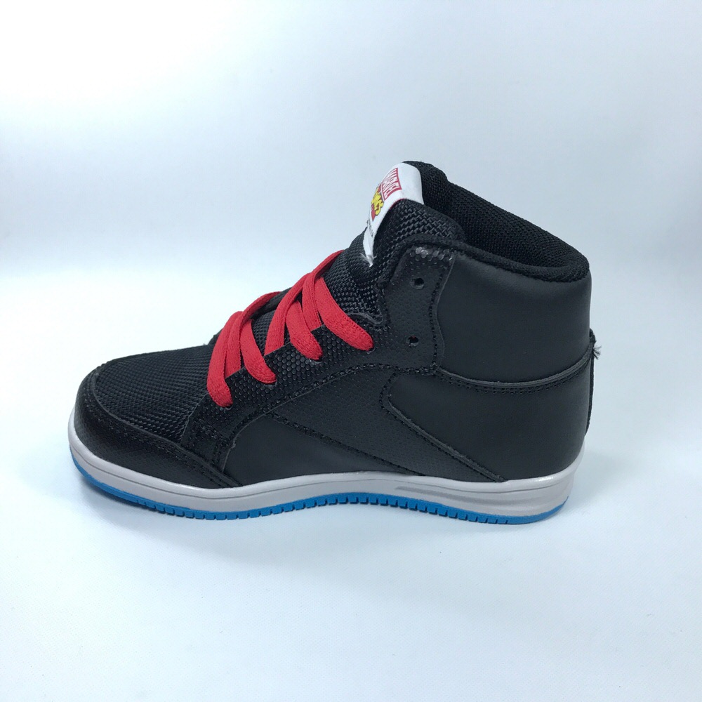 CASUAL SKATER BOTA SPIDERMAN KID NEGRO/18