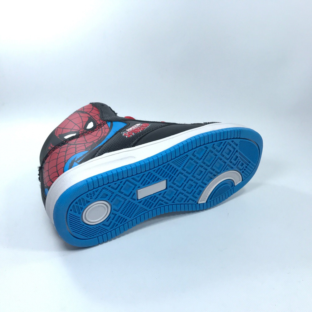 CASUAL SKATER BOTA SPIDERMAN KID NEGRO/18
