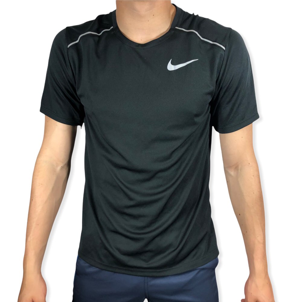 REMERA DRY MILER NEGRO/19