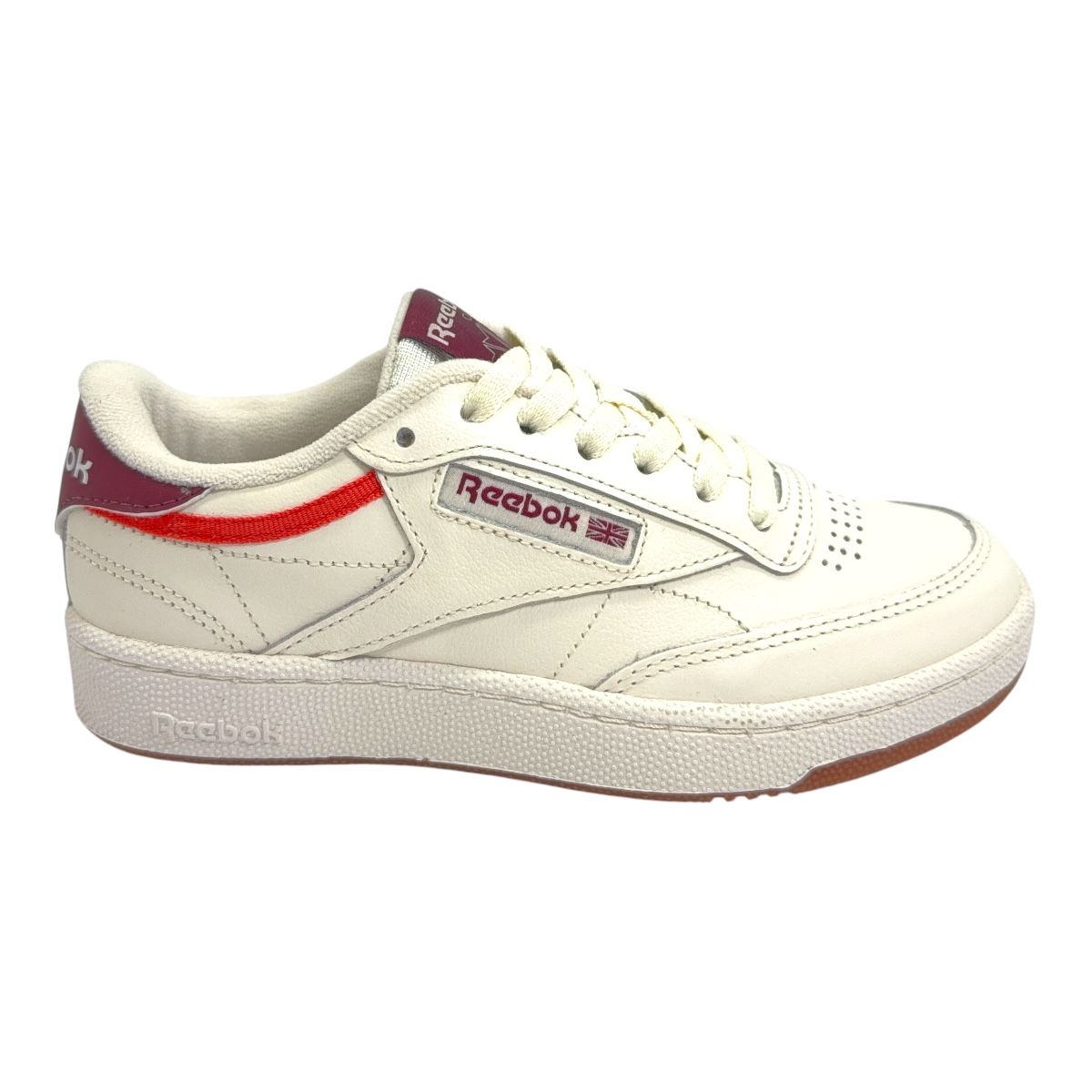 CLUB C85 CHALK RICHMAROON
