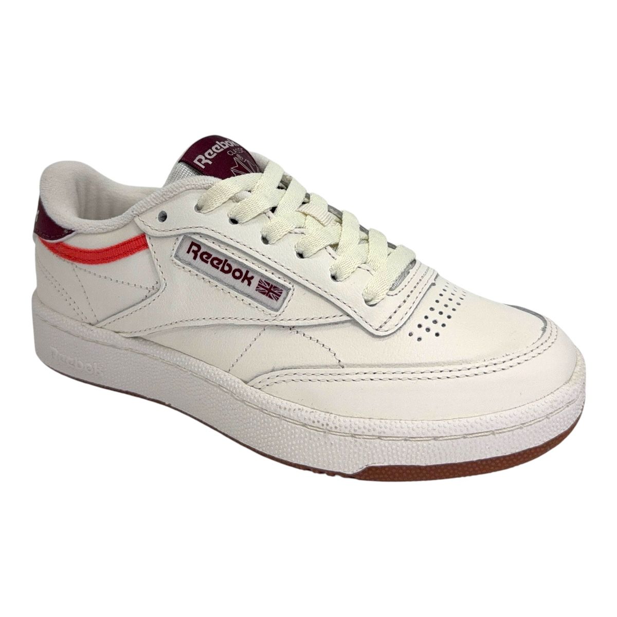 CLUB C85 CHALK RICHMAROON