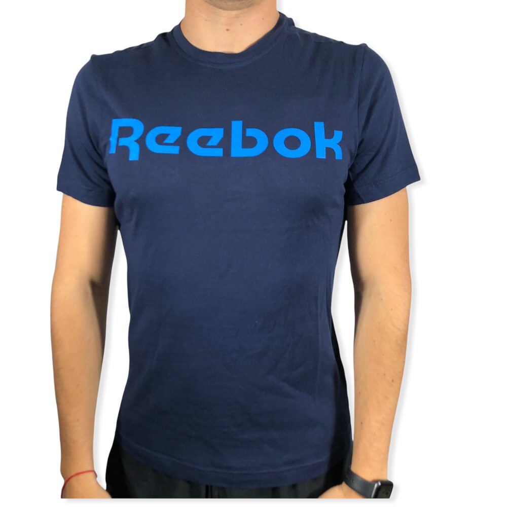 REMERA RBK LOGO AZ