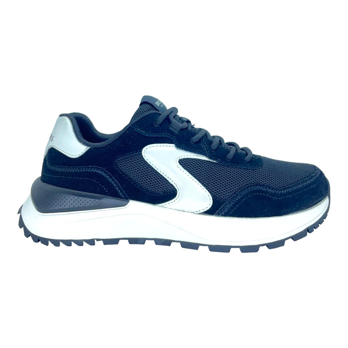 FURY LACE LOW BLACK/WHITE