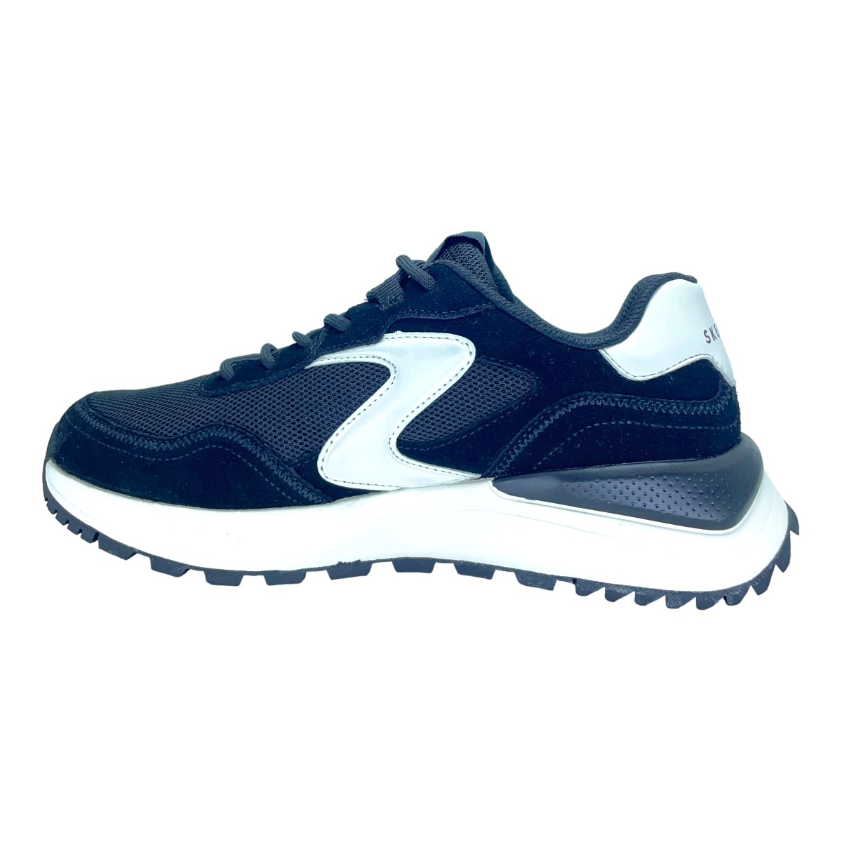 FURY LACE LOW BLACK/WHITE