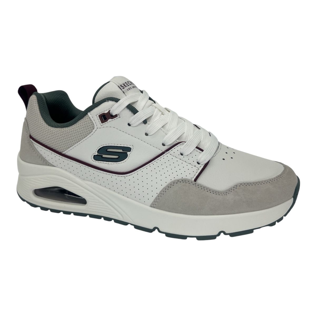 RETRO ONE WHITE LEATHER