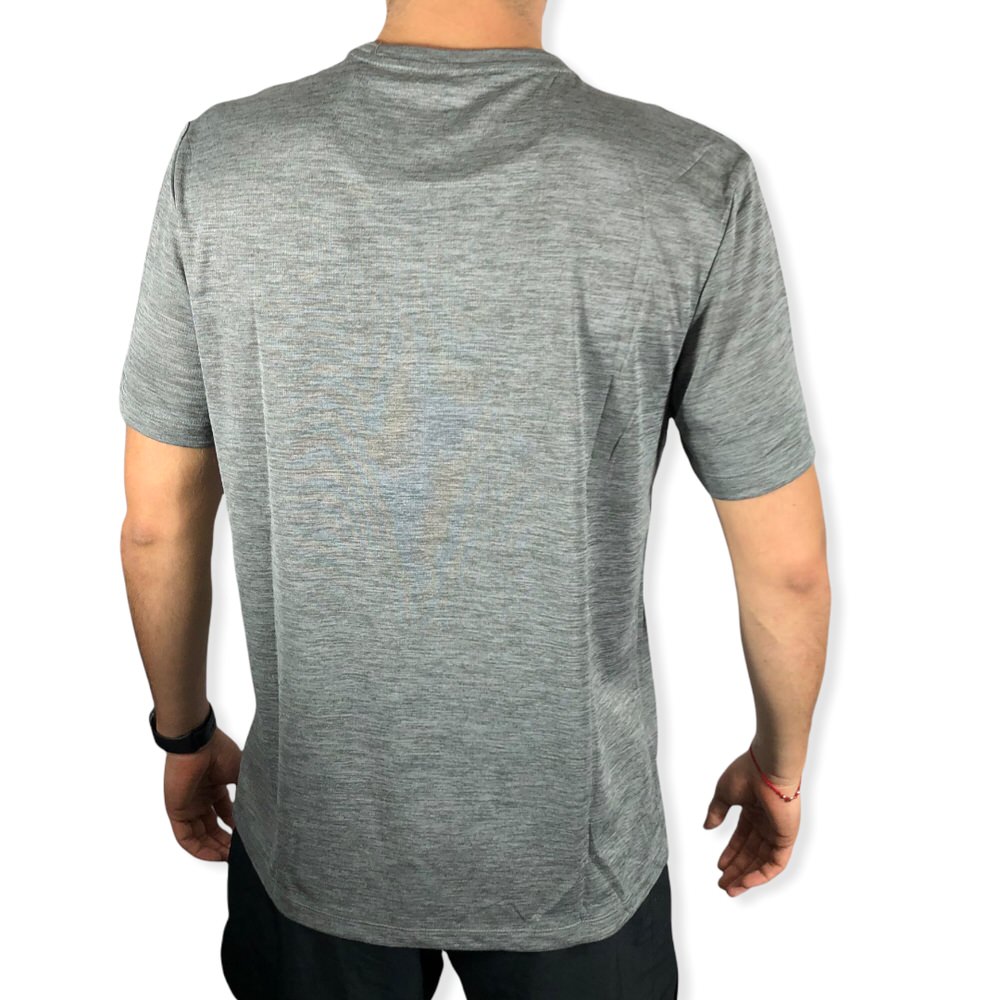 REMERA BASIC MNS GRIS MEL