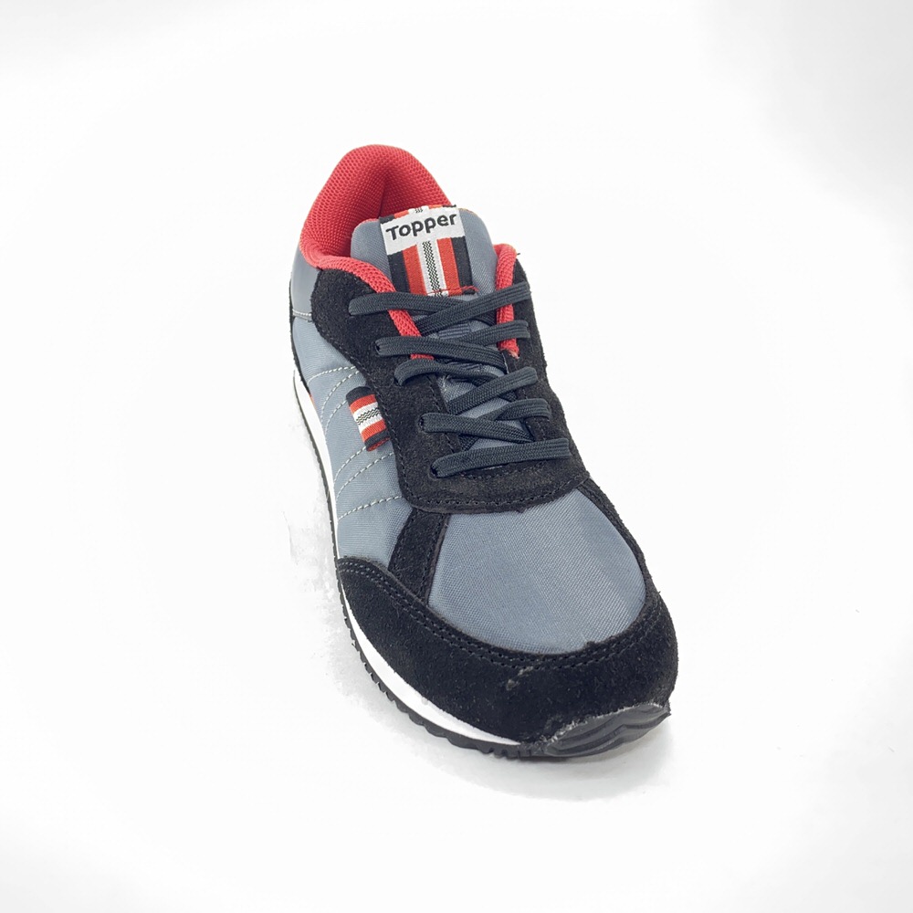 THEO KIDS NEGRO/GRIS CASTLE/ROJO