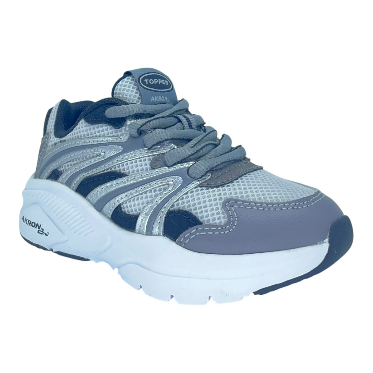 AKRON 2MIL KIDS GRIS MICRO PL NEG